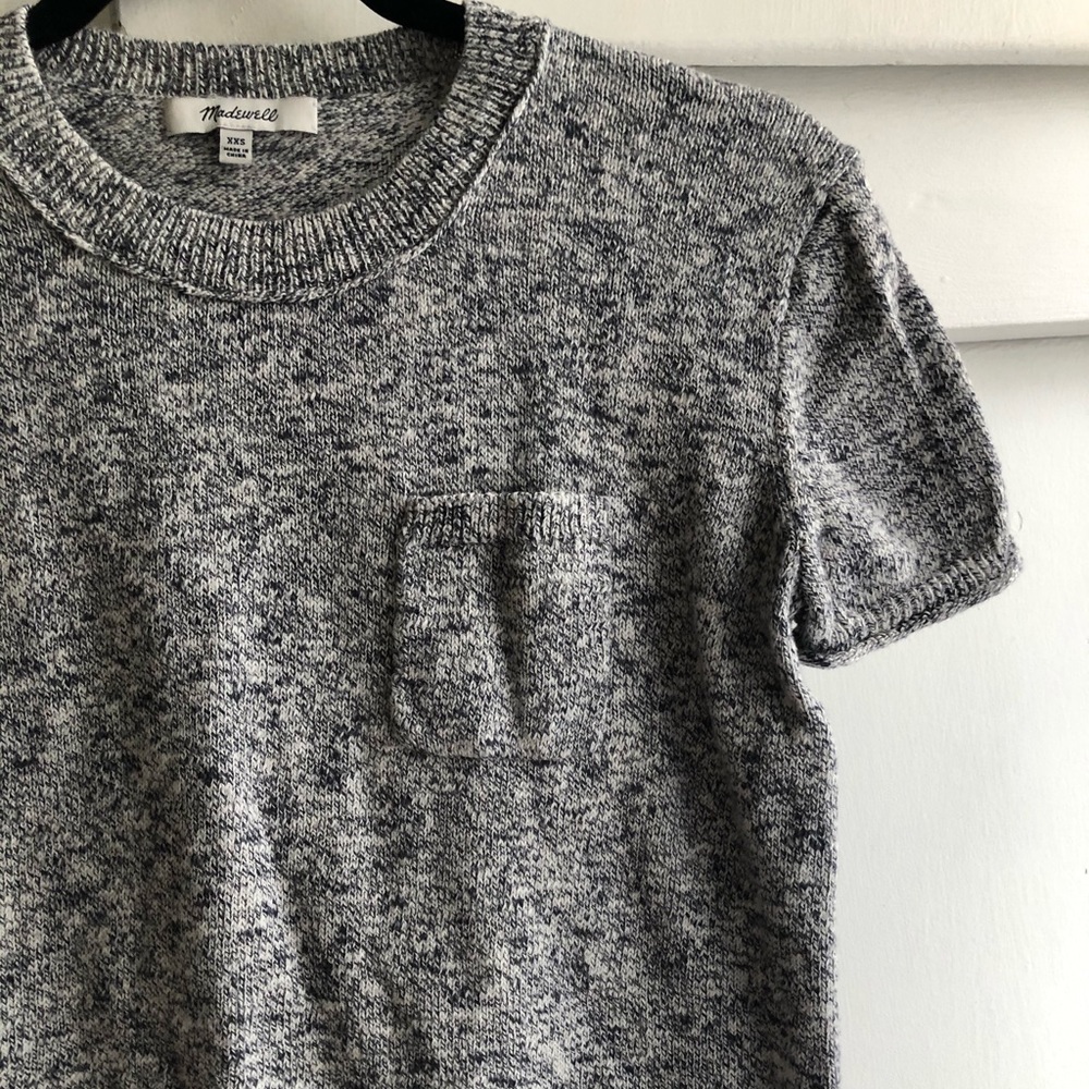 Madewell Woven Cotton Crewneck Tee